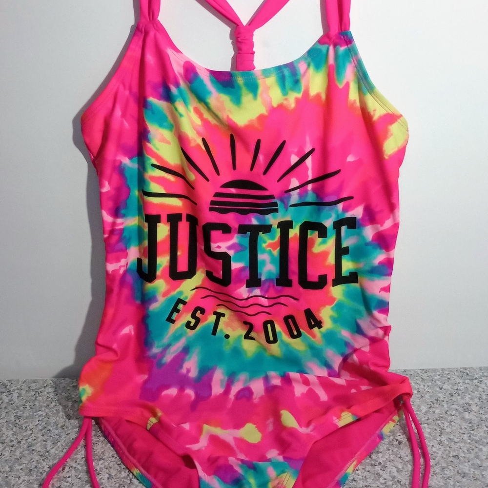 Justice one piece bathing suit Juniors size 20